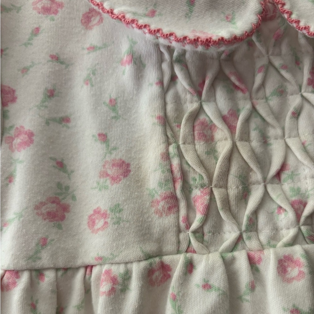 Rachel Riley Rose Print Dress - Picture 7 of 8